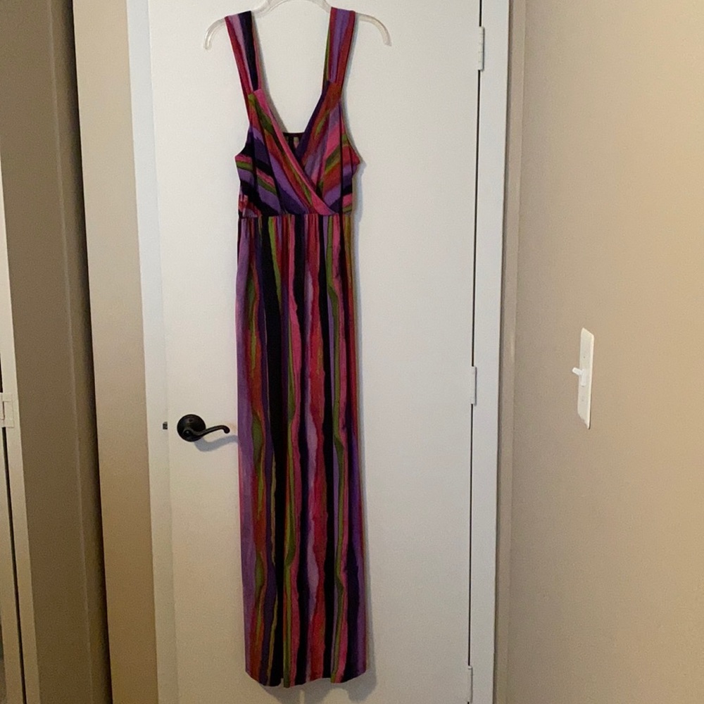 Maxi Dress Multicolor - Like new condition- Size PXL